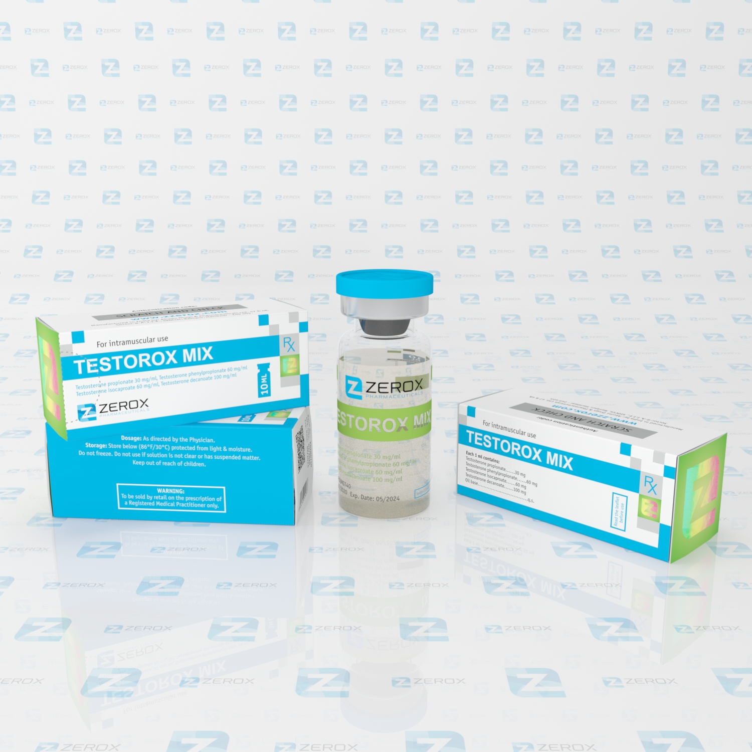 Testorox Mix 10ml 250mg/ml Zerox