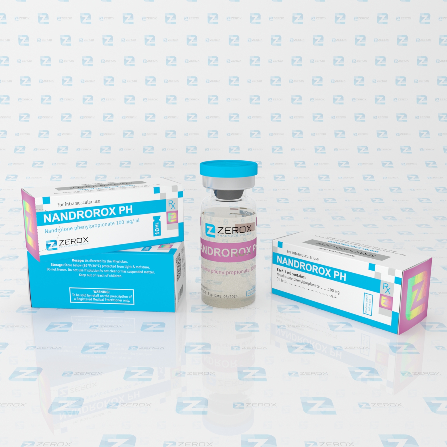 NANDROROX PH 10ml 100mg/ml Zerox