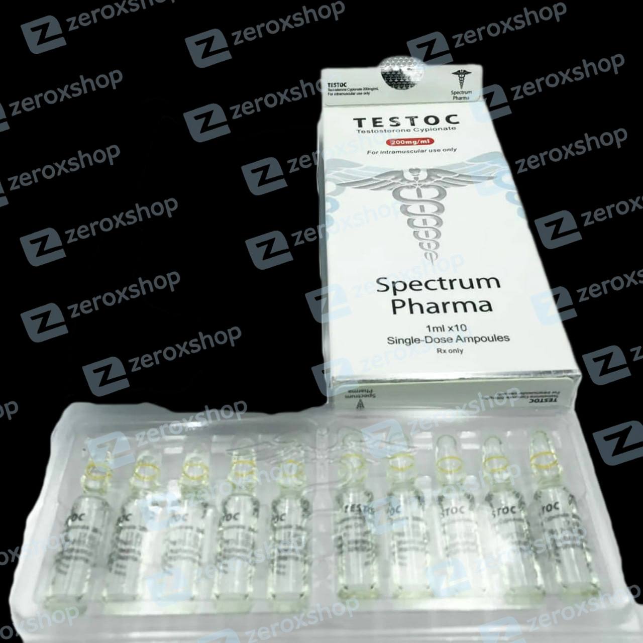 Testo C 10x1ml 200mg/ml Spectrum