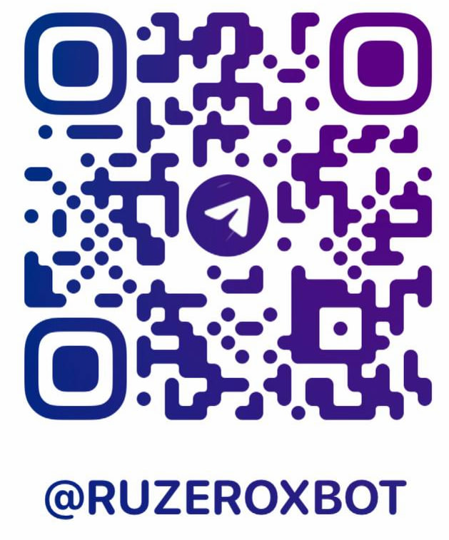 QR-код Telegram-бота магазина